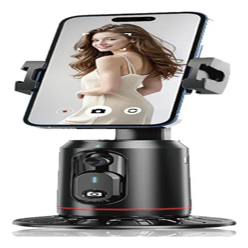Gimbal Suporte 360° Com Auto Tracking Facial – Ideal Para Conteúdo