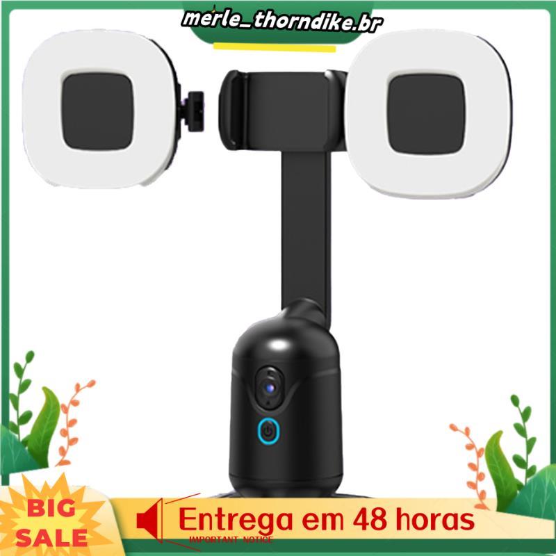 Auto Face Tracking Desktop AI Gimbal Para Smartphone E Câmera De Ação Gravação De Vídeo Vlog Rotação 360 Follow Focus Co