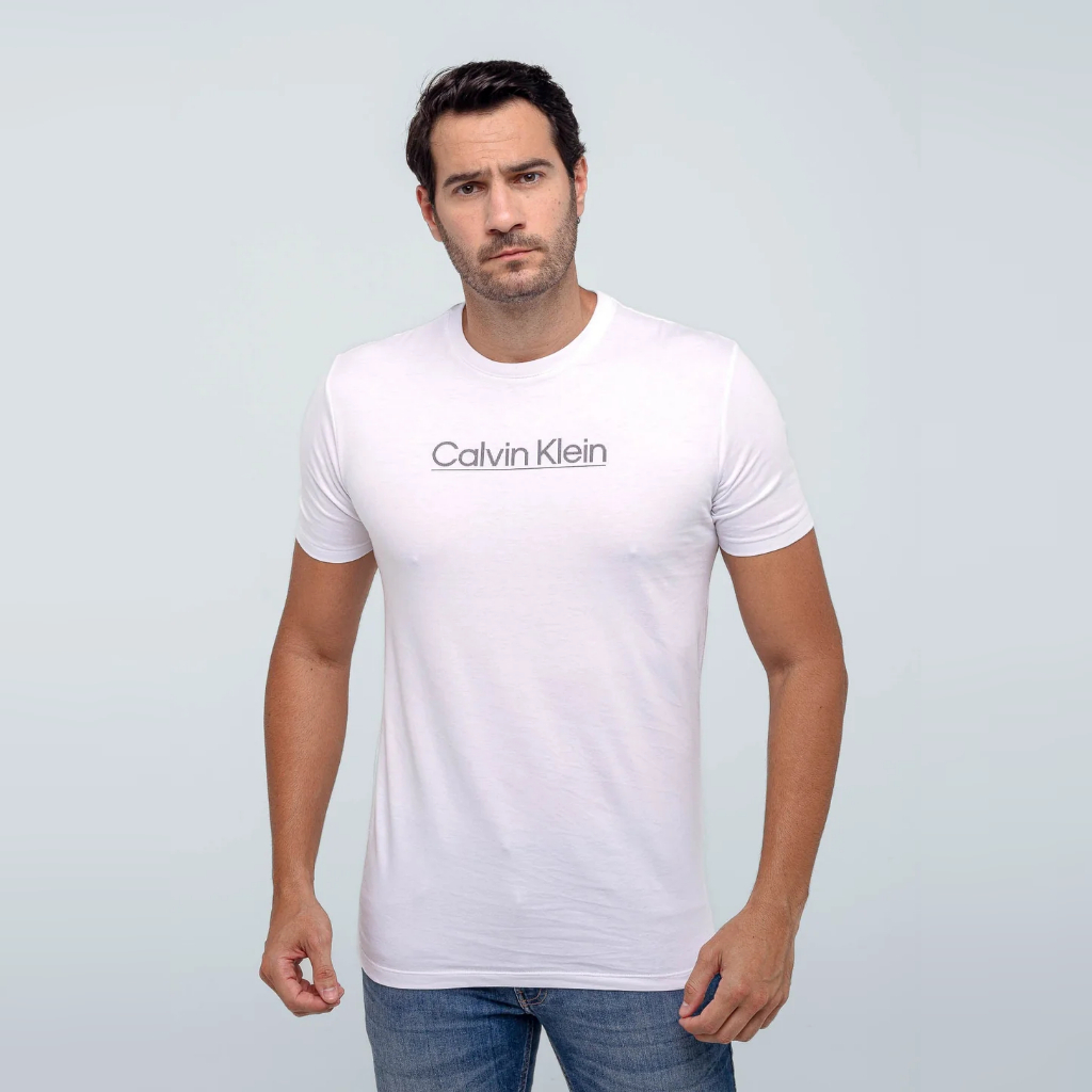 Camiseta Masculina Calvin Klein Original Logo Center