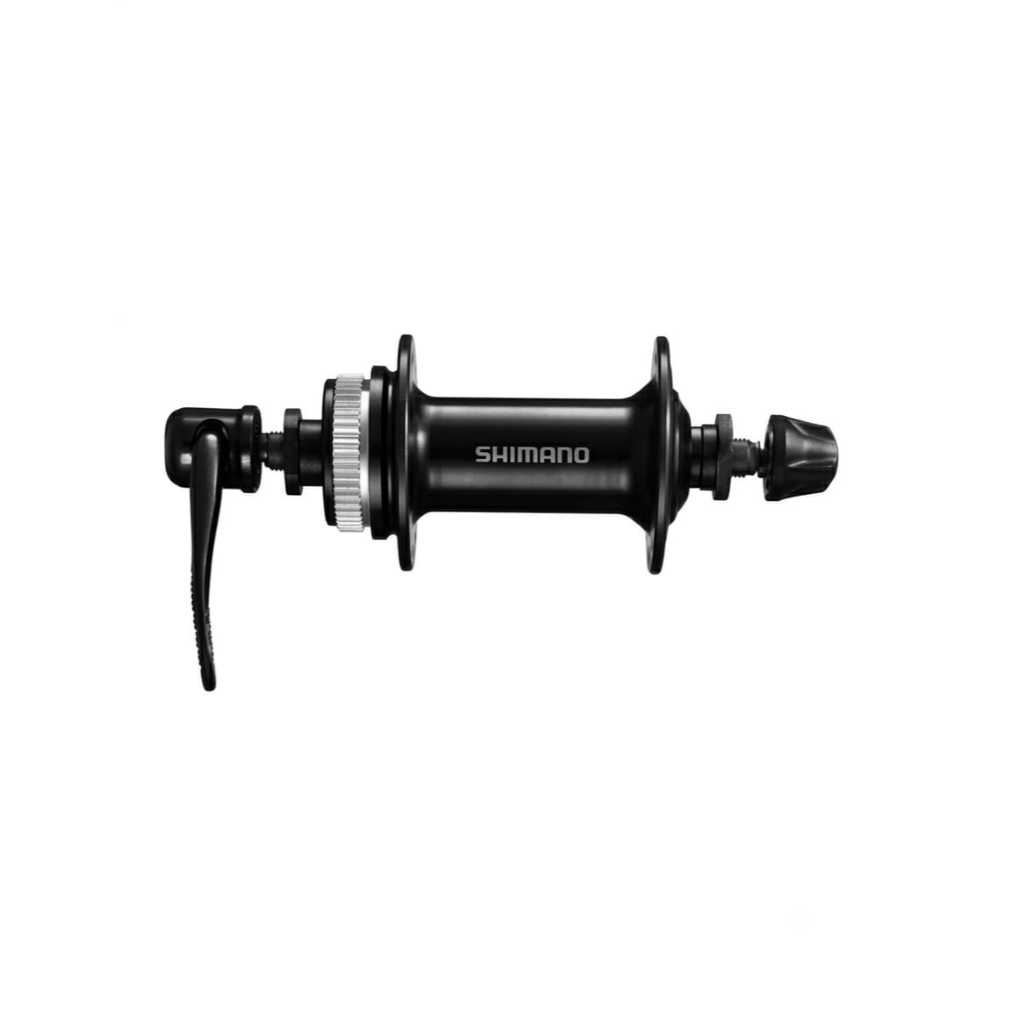 CUBO DIANTEIRO SHIMANO HB-QC300 CENTER LOCK MTB PRETO
