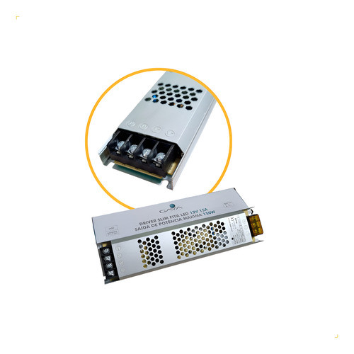 Fonte Driver Chaveada Slim P/ Fita Led 12v 15a 150w Gaya
