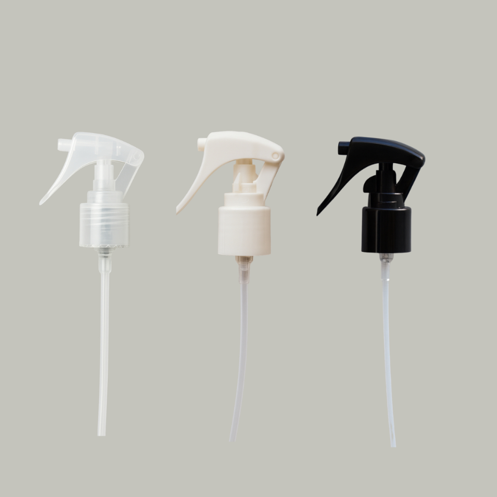 Kit 2 Válvulas Mini Gatilho Spray Borrifador com Rosca 24/415 Com trava de segurança Multiuso