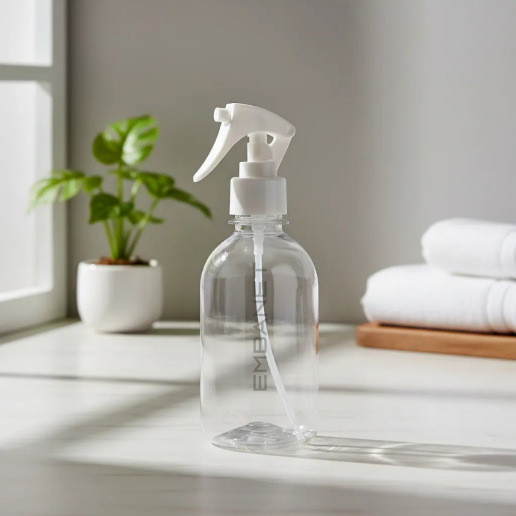 Frasco P/ Home Spray Borrifador Trava Mini Gatilho 250ml Reutilizável Recarregável 20u