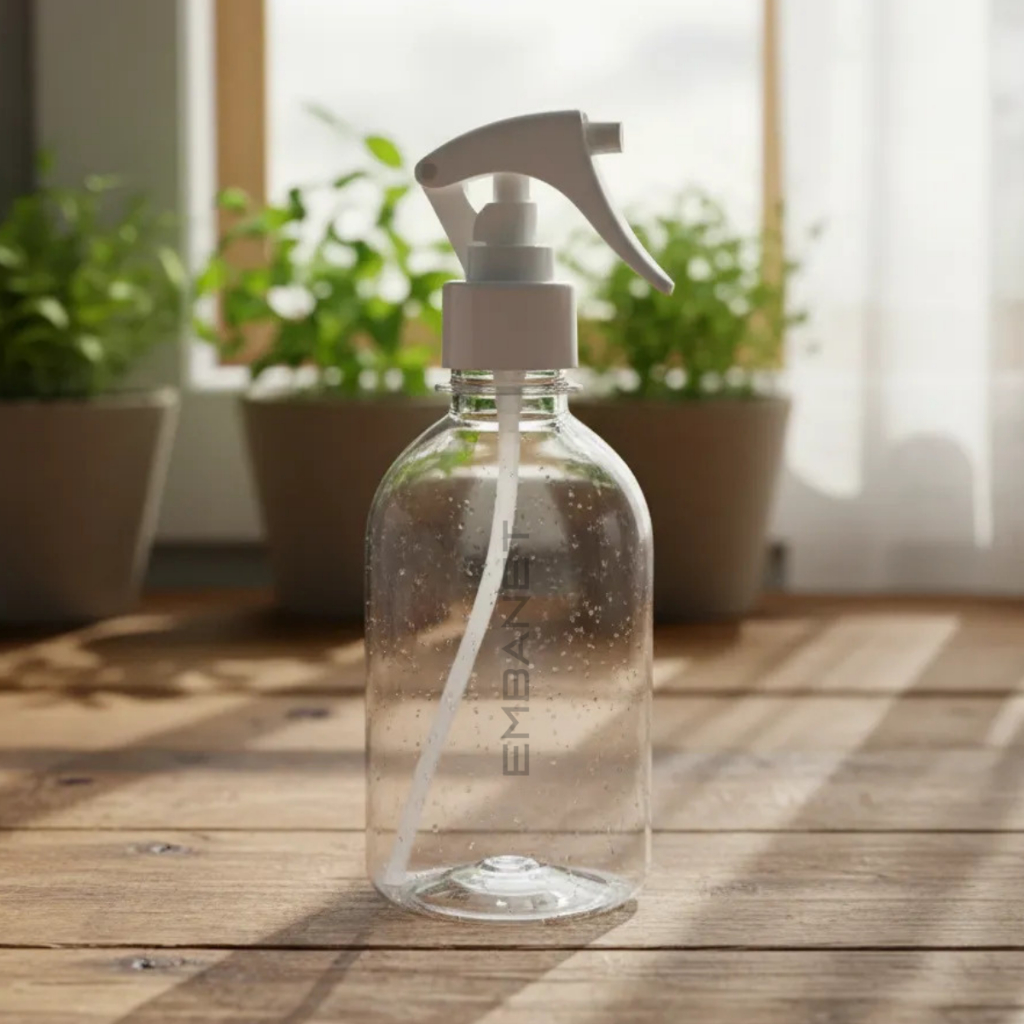 Frasco Home Spray Tônicos Álcool Mini Borrifador Trava Reutilizável Recarregável 10und