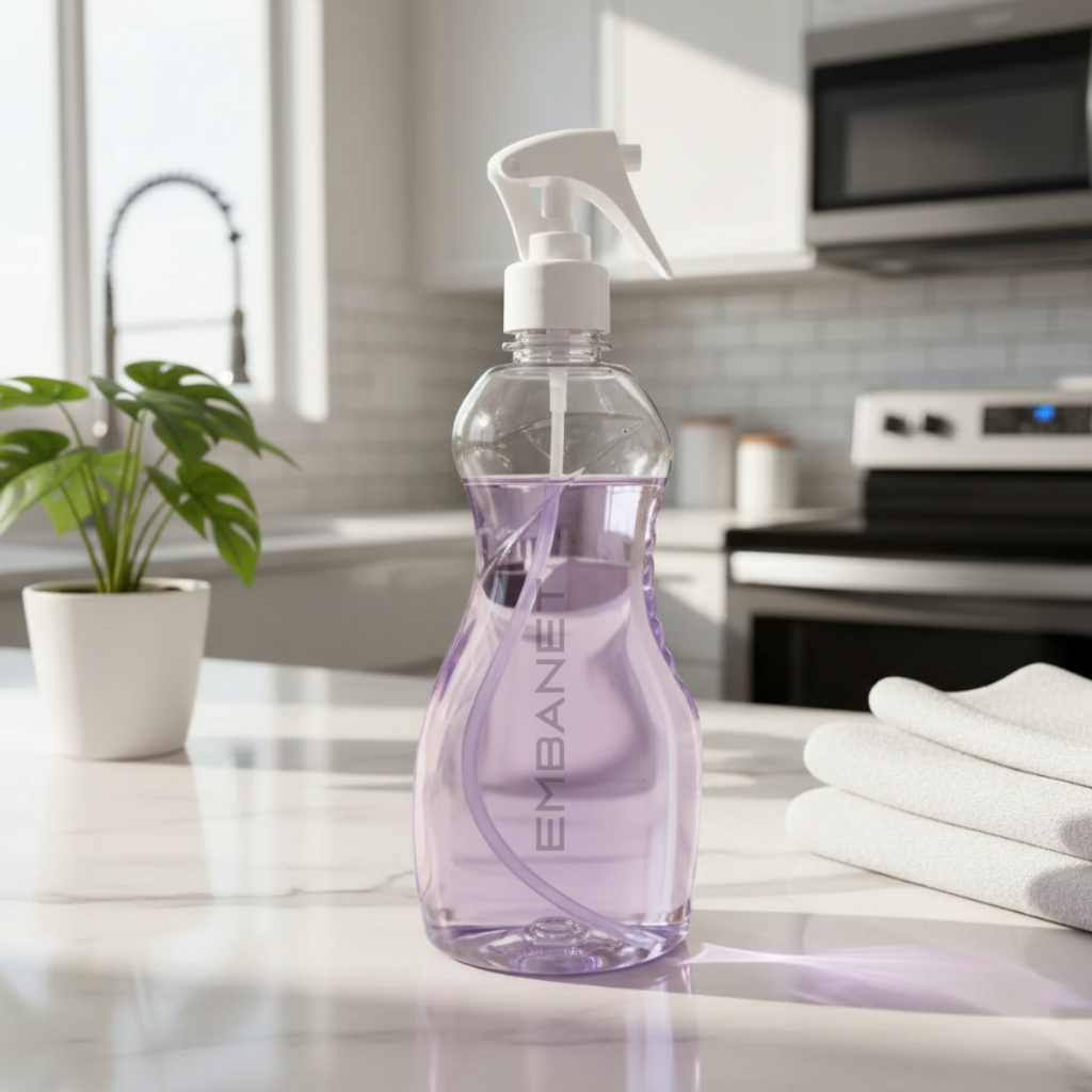 Frasco P Álcool Limpa Vidro Água Mini Borrifador Trava Reutilizável Recarregável 10und