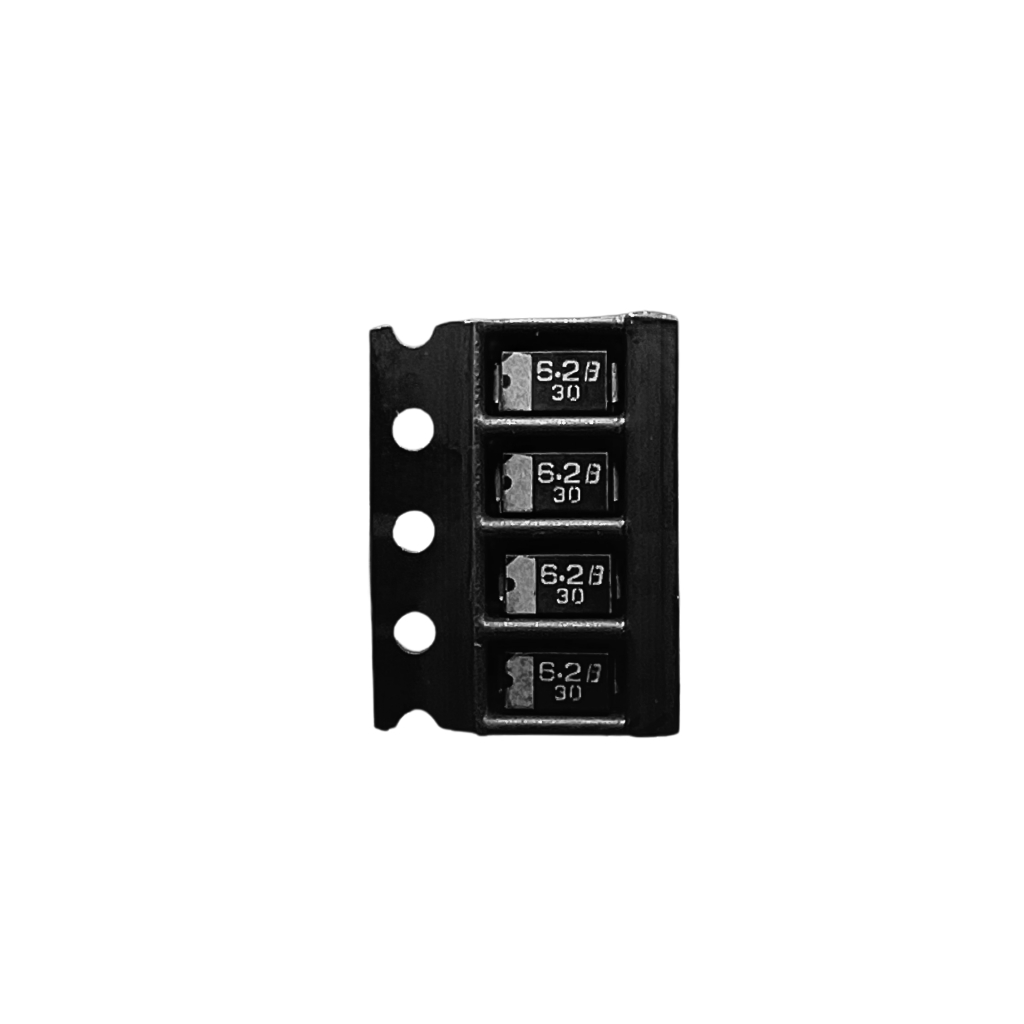 10X DIODO ZENER PTZTE256,2B 6V2 1W SMD DO-214AC ROHM