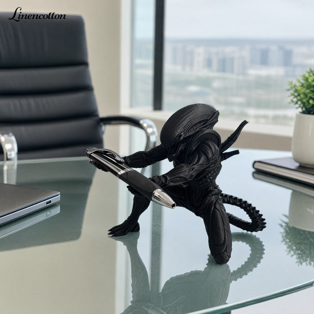 Style Desk Organizer Pen Holders Holder 3d Printed Desktop Cute Kneeling Pencil Stand for Home Office Accessories Unique