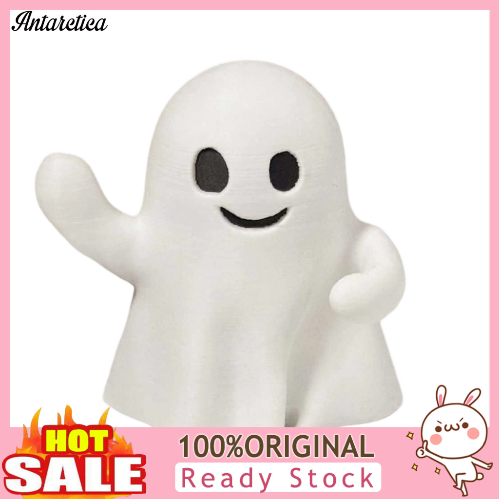 3d Printed Ghost Ornament Durable Desk Accessory Halloween Pen Holder Organizer Cute Spooky Pencil Stand Funny Office Ho