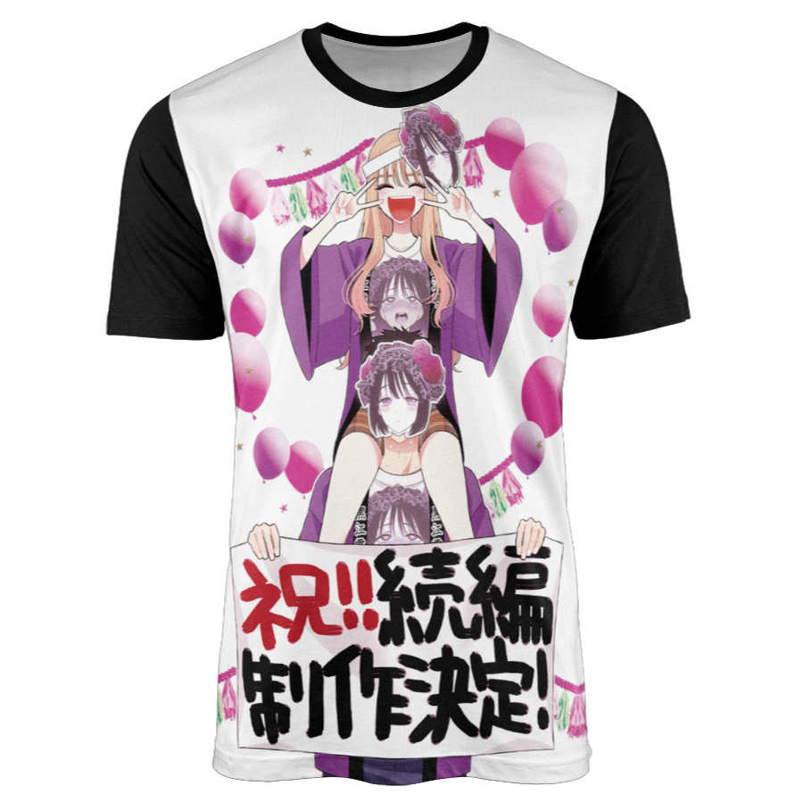Camisa Anime Mangá Sono Bisque Doll 2ª Temporada Marin Kitagawa Gojo My Dress-Up Darling
