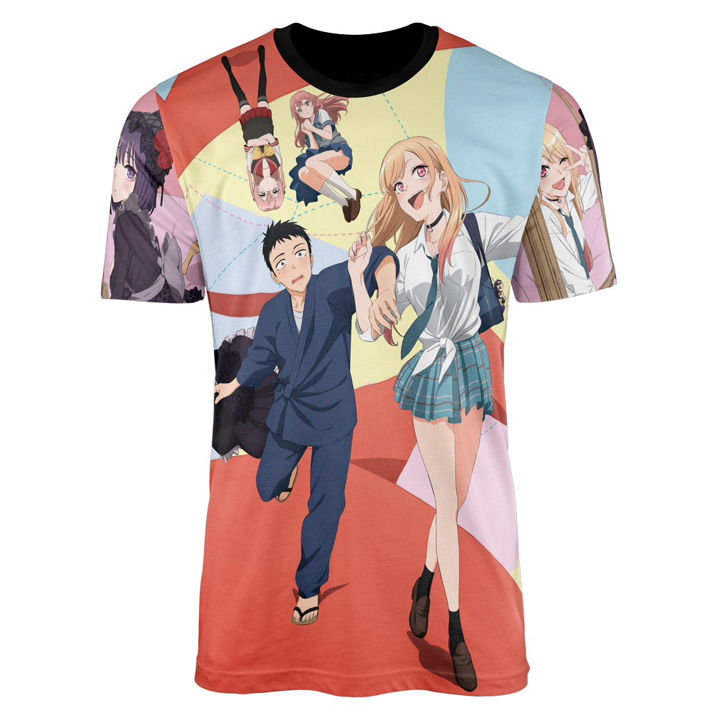 Camisa Anime Mangá Sono Bisque Doll 2ª Temporada Marin Kitagawa Gojo My Dress-Up Darling