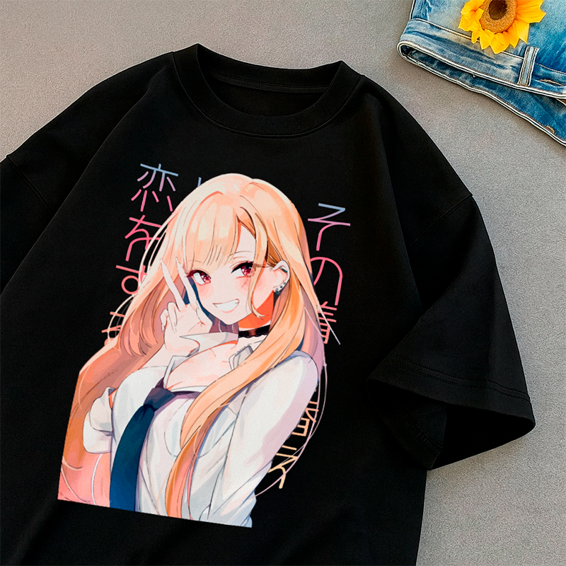 Camiseta T-Shirt Marin Kitagawa Sono Bisque Doll wa Koi o Suru (My Dress-Up Darling) - Anime / Mangá