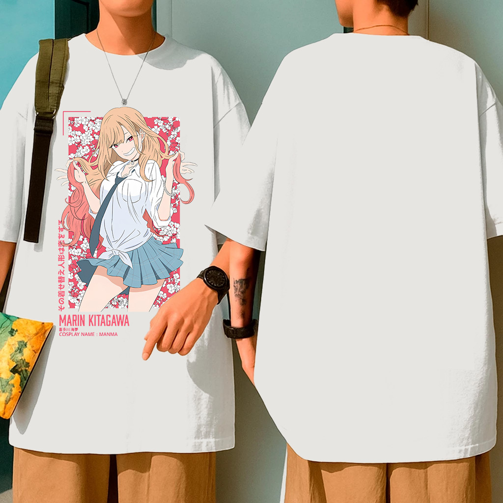 Camiseta Marin Kitagawa Anime Mangá My Dress-Up Darling Masculina Feminina