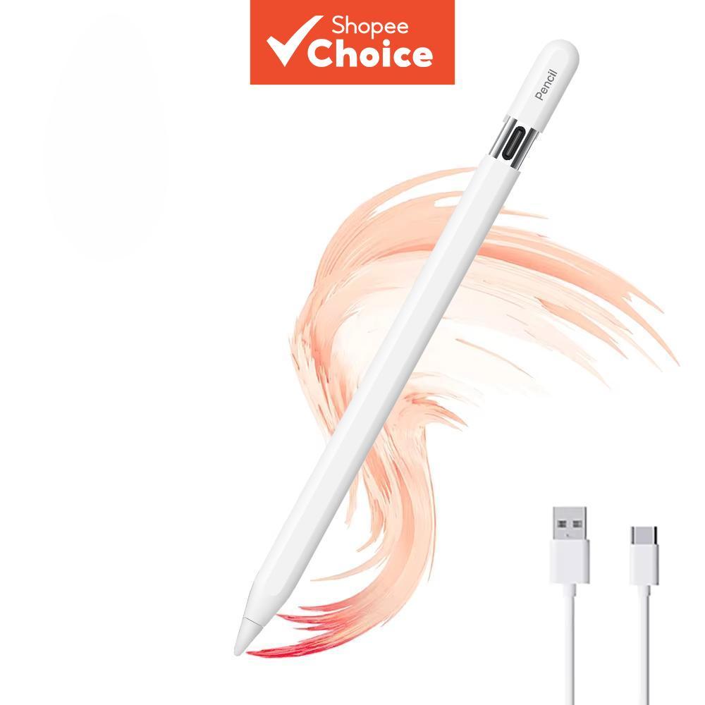 Caneta Stylus para iPad Pro 11 12 Mini para Apple Pencil Pro iPad Air M2 M3 M4 3a a 11a geração, caneta touch com