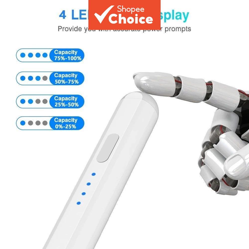 Stylus para Apple Pencil, compatível com iPad A16 Air 11 M3 Pro 12.9 13 M5 10a 10a 9a 8a Geração Mini 7 6 Air 4 5