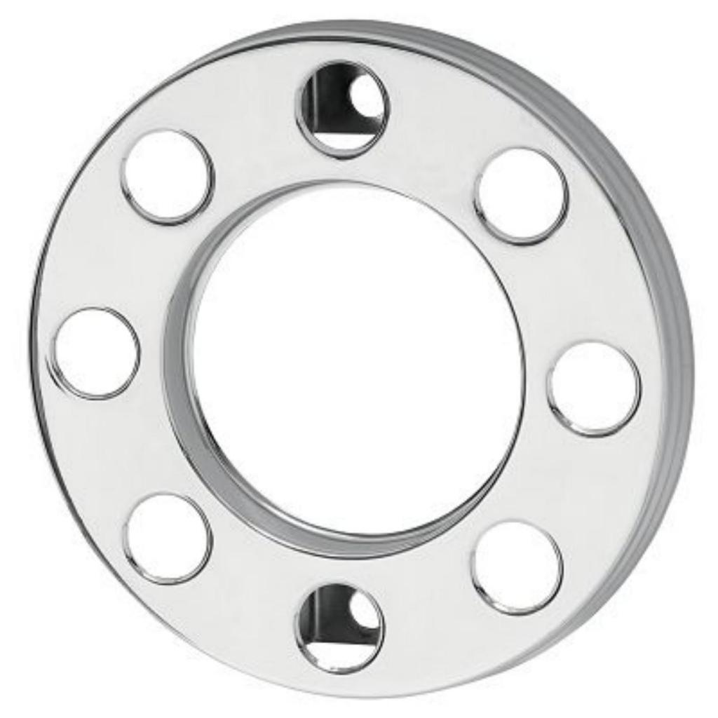 Kit Calota Roda 8 Furos Metal Traseira Caminhão