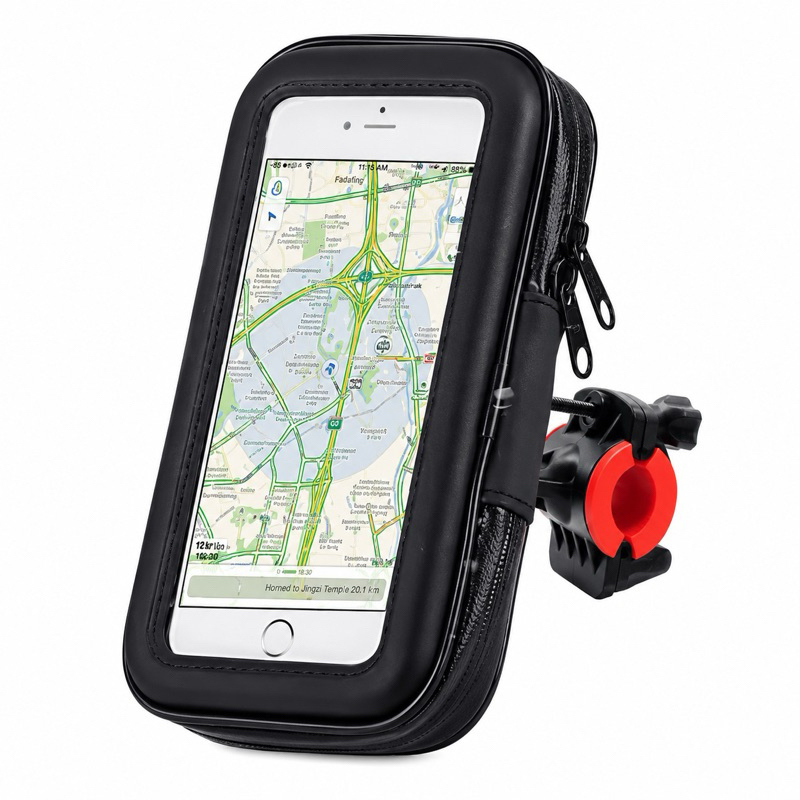 Suporte De Celular Para Bike E Moto À Prova D'água Lehmox LEY-1956 Tela 7''
