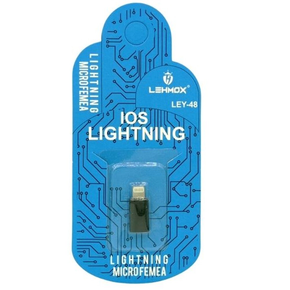 Adaptador iOS Lightning para Micro USB Lehmox - LEY-48