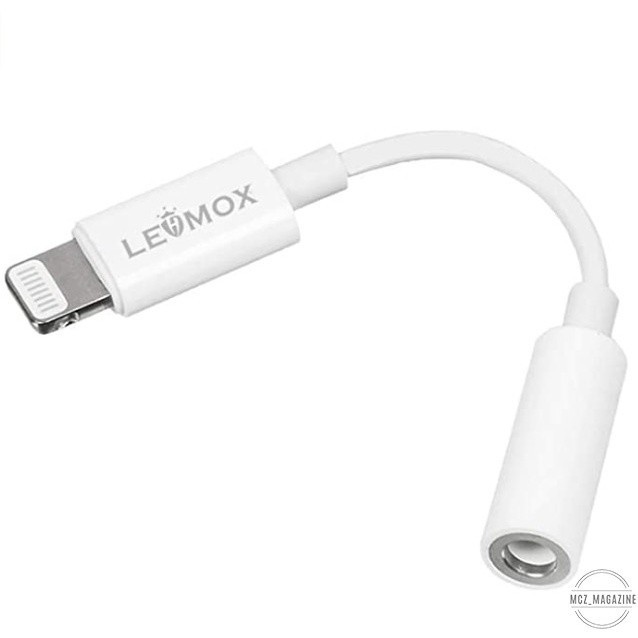 Adaptador IOS Lightning P/ Conector de Fones de Ouvido P2 3,5 mm - LEY-234 Ipad, iphone e outros