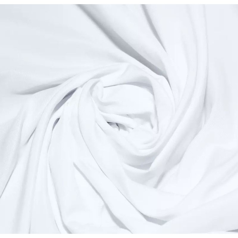 81 Metros Tecido Acquablock Branco Liso levemente acetinado