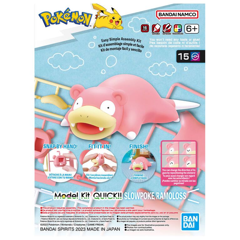 Action Figures Model Kit Quick Slowpoke - Pokemon