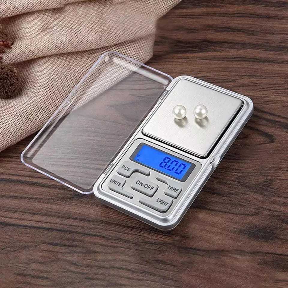 Balança Digital De Bolso Alta Precisão Port á til 0,01g Até 500g Digital LCD Bandeja Cozinha   KL-668