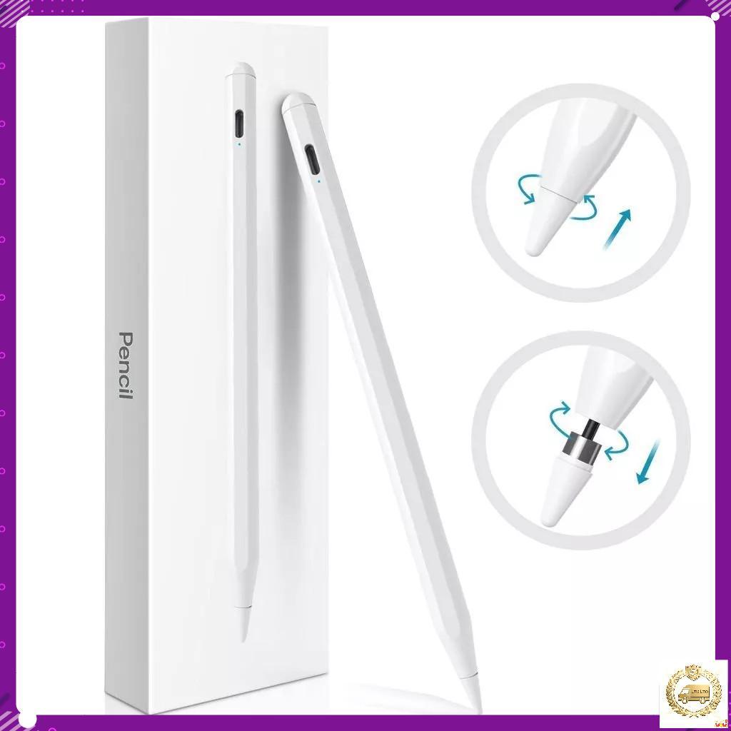 Caneta Touch para iPad, Palm Rejection, Carga USB-C, Fixação Magnética, Compatível  (Pro/Air/Mini)