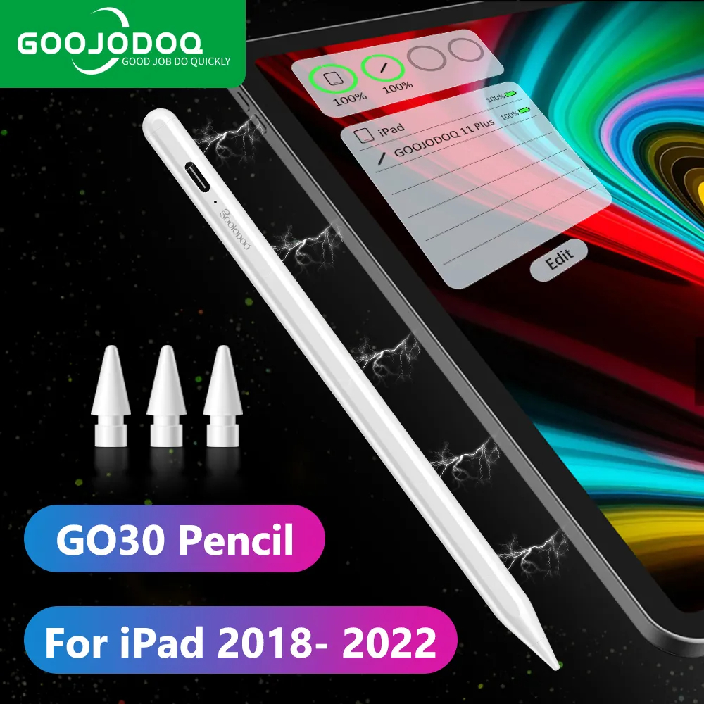 Caneta para ipad Goojodoq - com Palm Rejection