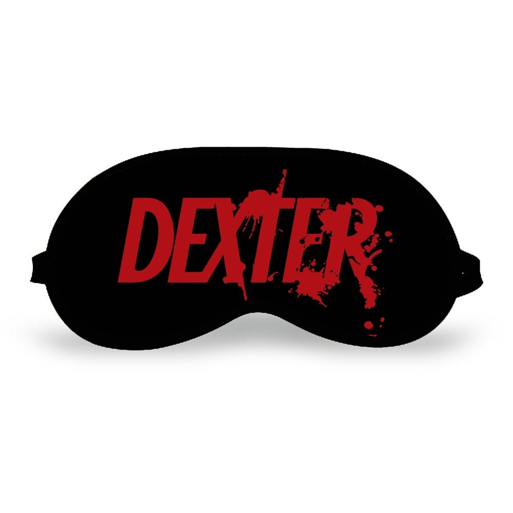 MÁSCARAS DE DORMIR OU TAPA OLHOS SÉRIE DEXTER LOGO Preço baixo