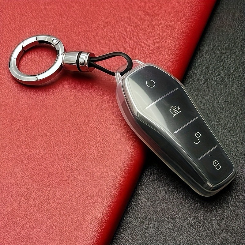 Para Capa De Chave De Carro BYD Compatível Com Tang/Qin Plus DMI/Song Pro/Han EV Seal/Seagull/Dolphin/Yuan/Frigate/Destr