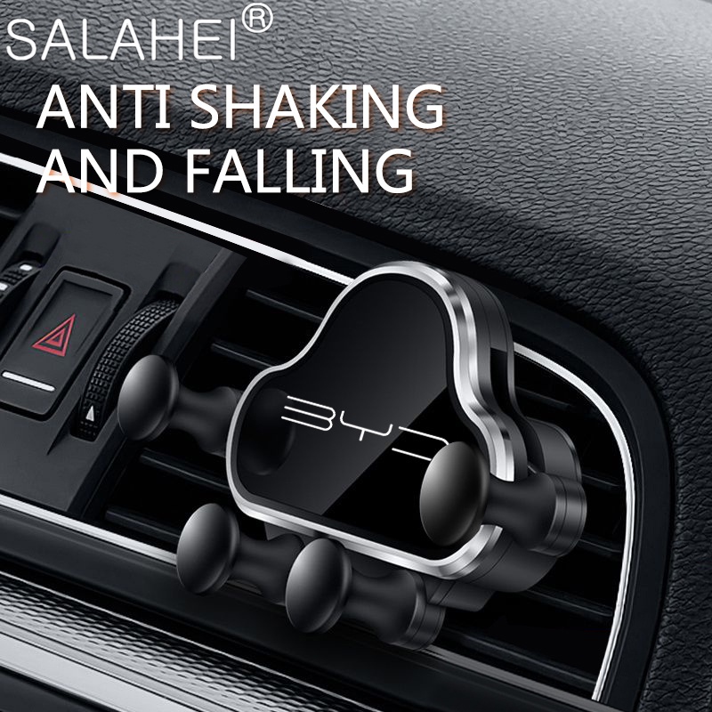 Suporte Telefônico GPS Ajustável Para BYD Atto 3 Yuan Plus 2022 2023 Song PLUSDM-i Qin Tang EV F3 Acessório Interior Automático