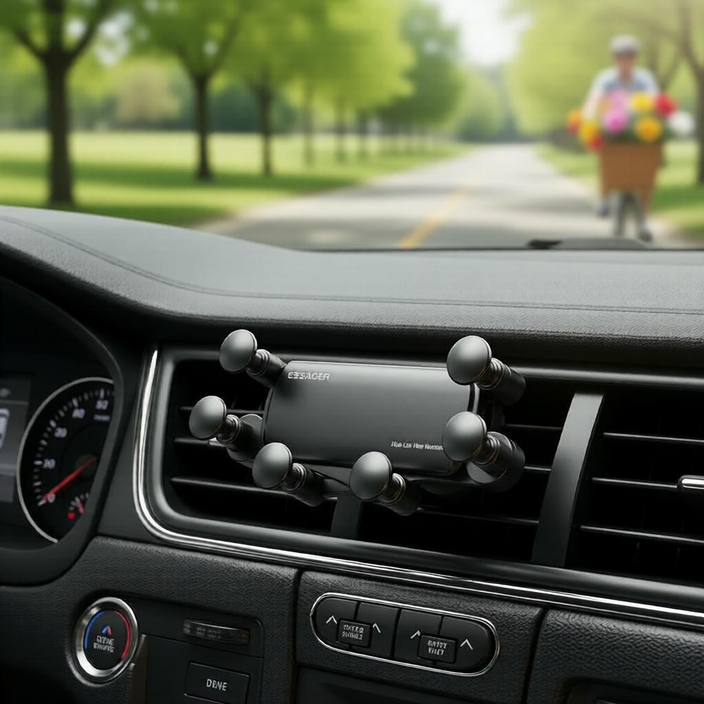 Essager Suporte Universal para Carro por Gravidade - Presilha de Metal, Compatível com 4,7-6,7