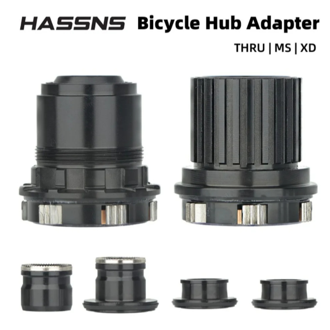 HASSNS PRO7 Cubo de Mtb XD MS Micro Spline Adaptador Freehub QR/THRU Condensador 8/9/10/11/11/12 Buchas de Velocidade