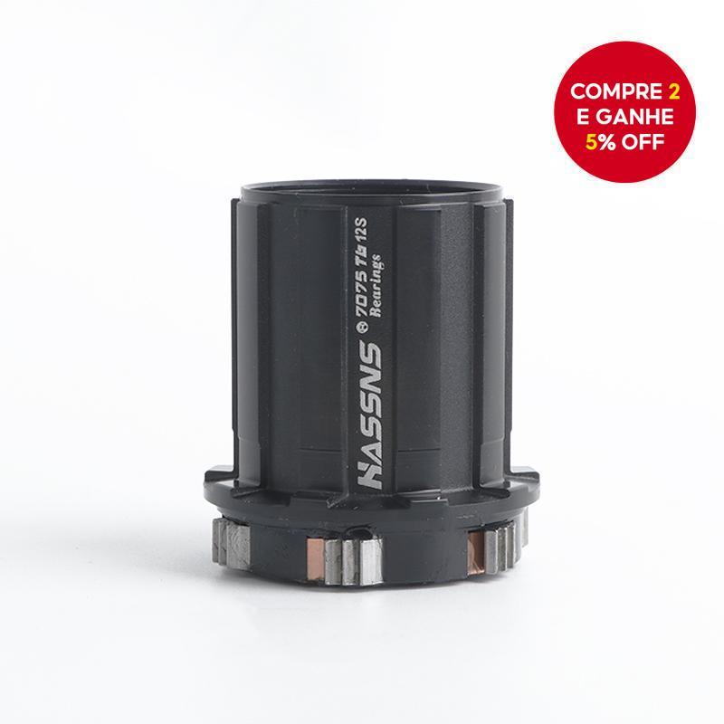 HASSNS PRO7/PRO4 cubo de bicicleta FreeHub HG Micro Spline MS XD 6 dentes de abelha 3 engrenagens peça de cubo de