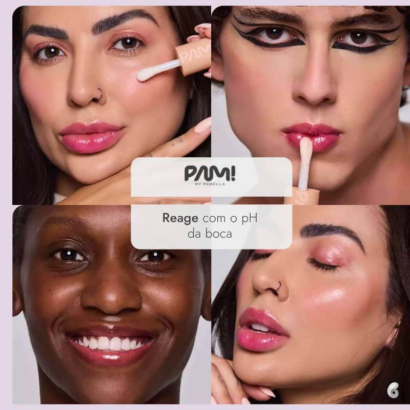 LIP OIL SMART GIRL MULTIFUNCIONAL PAM BY PAMELLA
