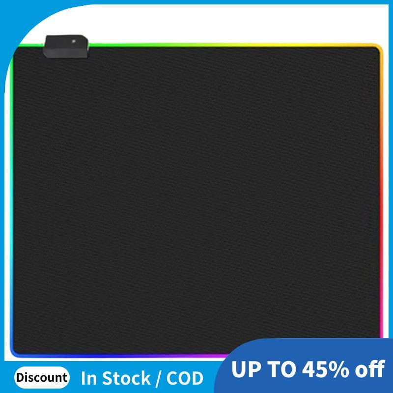 RGB Gaming Mouse Pad LED Light Teclado Capa Tapete De Mesa Colorido À Prova D'água Multi-Tamanho PC Computador Com Retro