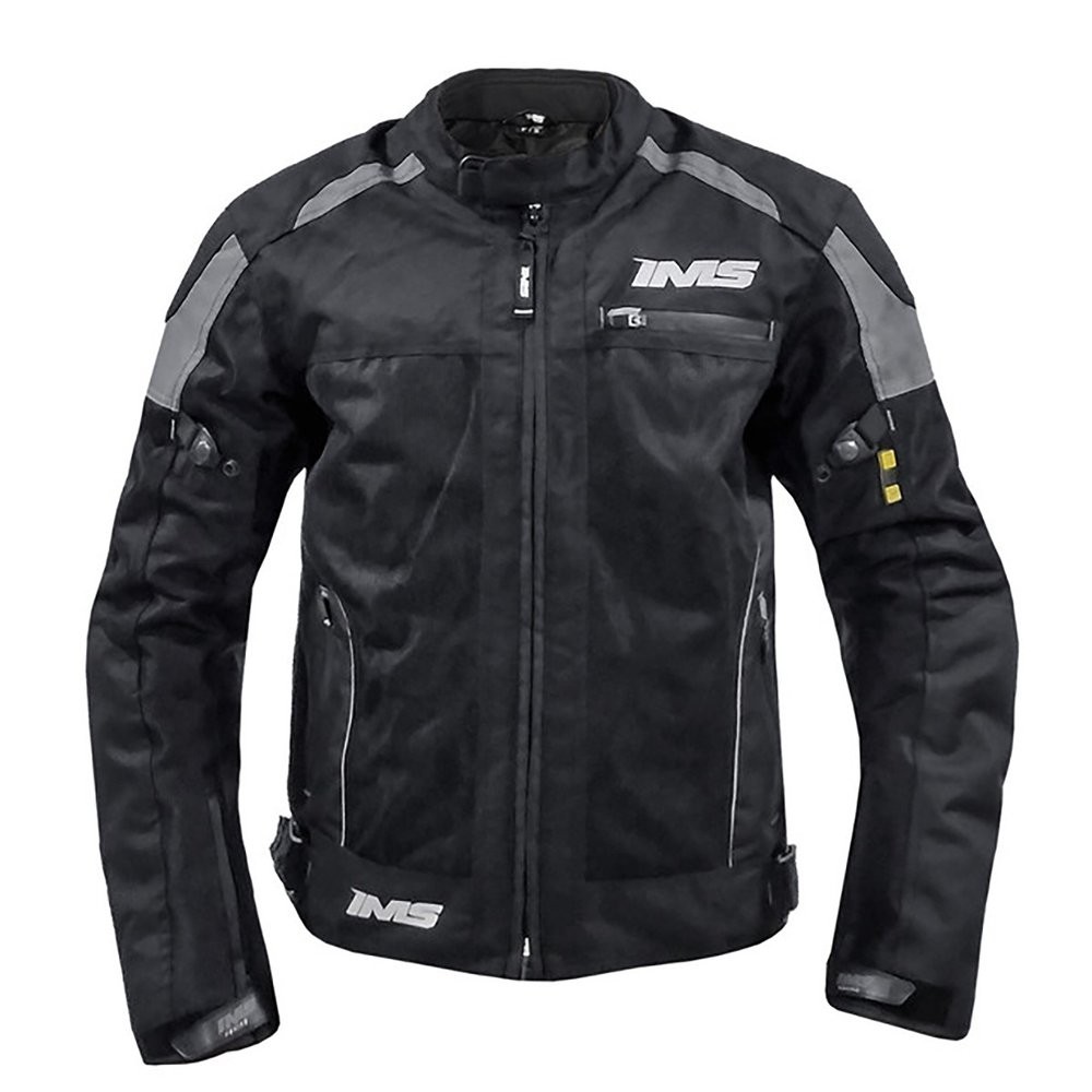 Jaqueta Motociclista Street Fast Preta Ims Moto C/ Proteções Motoqueiro Motociclista
