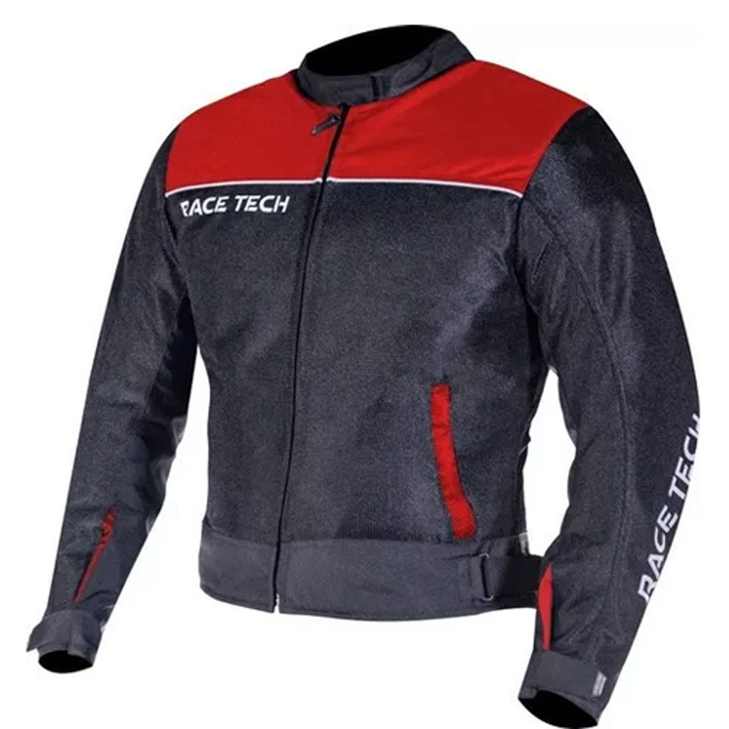Jaquete Fast Man Preto / Vermelho (XL) - Race Tech