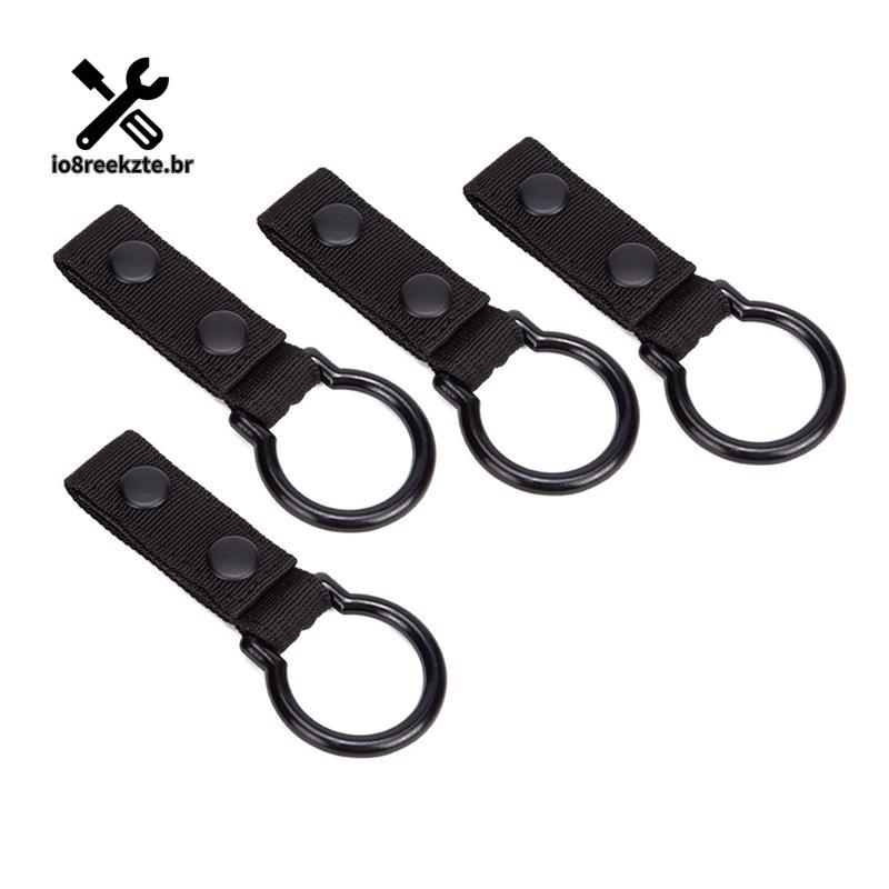 Para Cinto De Serviço Compatível Com 4 Pacotes , Anel De Lanterna De Nylon , Clipe De Pressão Duplo , Suporte , Alça Lat
