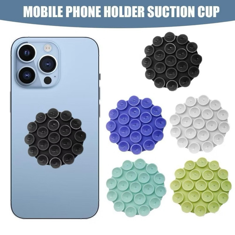 Suporte Telefônico Portátil Auto-Adesivo De Silicone Para Telefone Carro Ventosa De Uma Face Anti-Derrapante