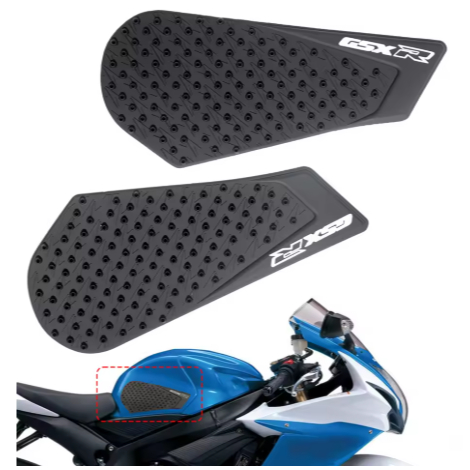 [Almofada De Silicone Antiderrapante Para Tanque De Combustível] Adesivo Deslizante Gás Lateral De Motocicleta SUZUKI GS