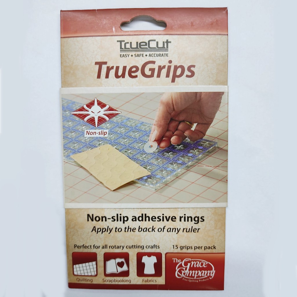 Adesivo Silicone Antiderrapante Para Régua Truegrips 15x Anéis