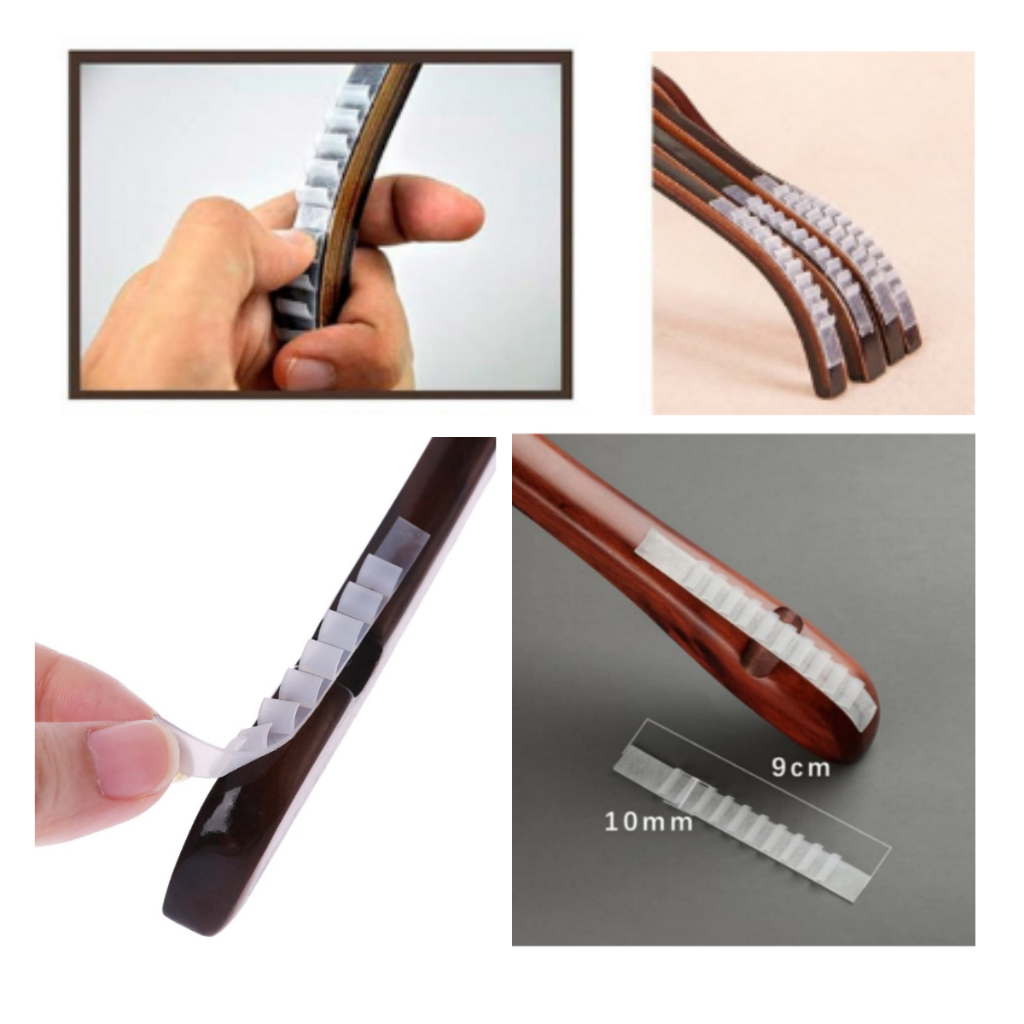 Adesivo Silicone P/ Cabides Antiderrapante 3m - 100 Peças/ 50 Pares