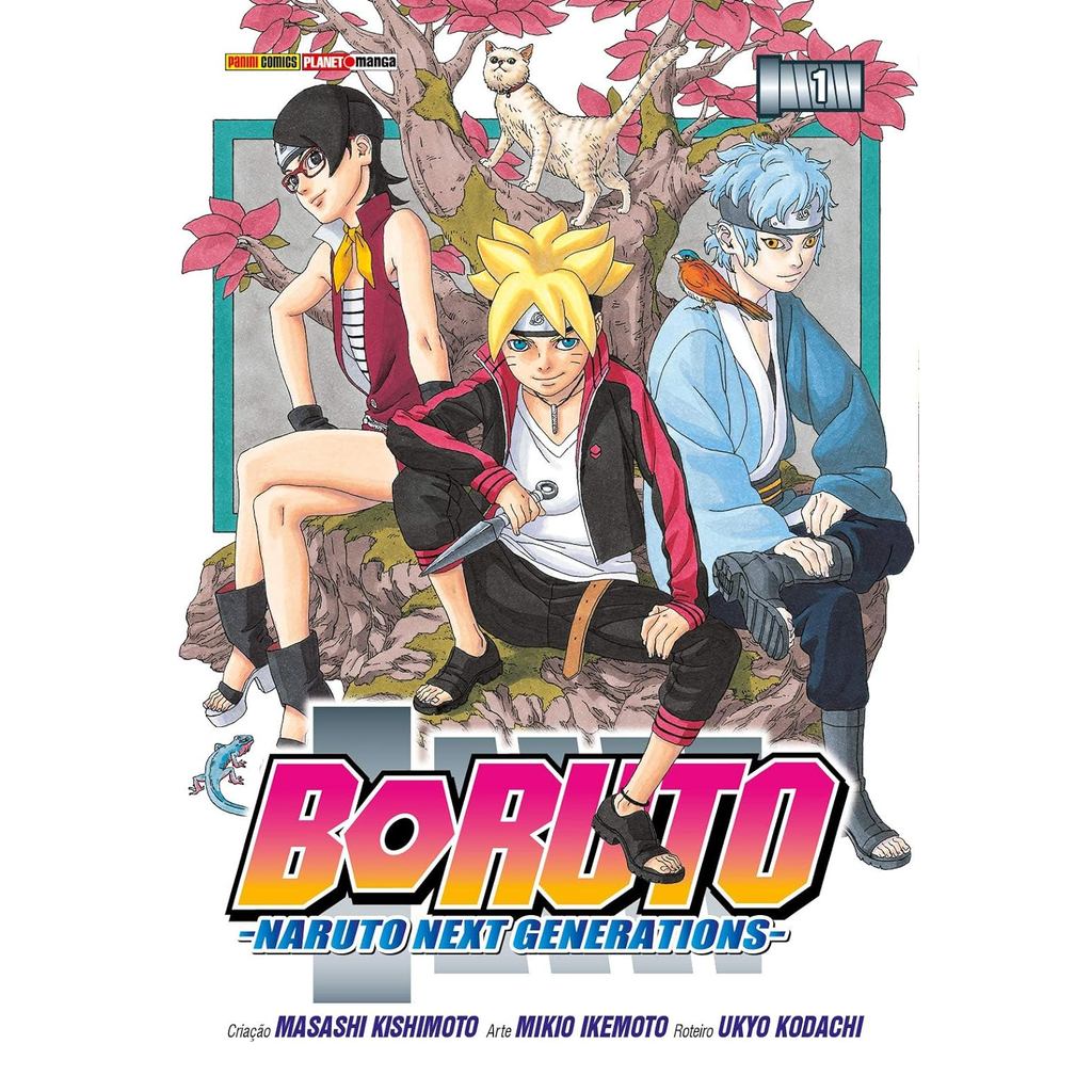 Livro  Boruto: Naruto Next Generations - Volume 01, Masashi Kishimoto |  Panini