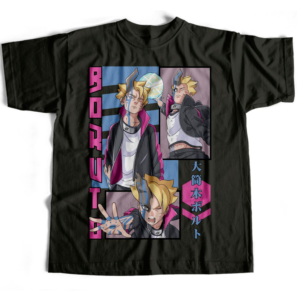 Camiseta Básica Boruto Naruto Next Generations
