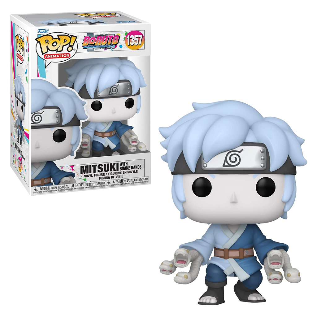 FUNKO POP ANIMATION BORUTO: NARUTO NEXT GENERATIONS - MITSUKI WITH SNAKE HANDS 1357 NOVO ORIGINAL