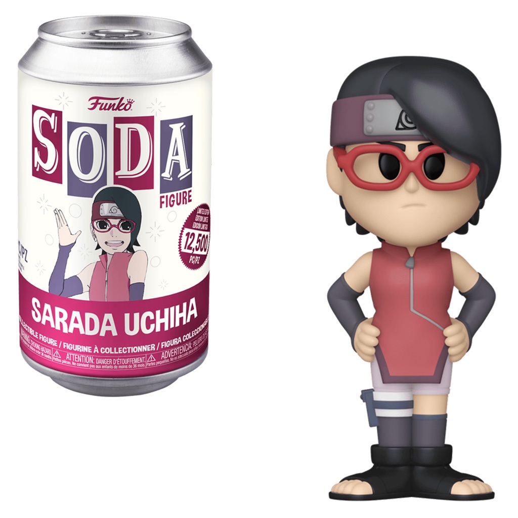 FUNKO VINYL SODA BORUTO: NARUTO NEXT GENERATIONS - SARADA UCHIHA (63895) NOVO ORIGINAL