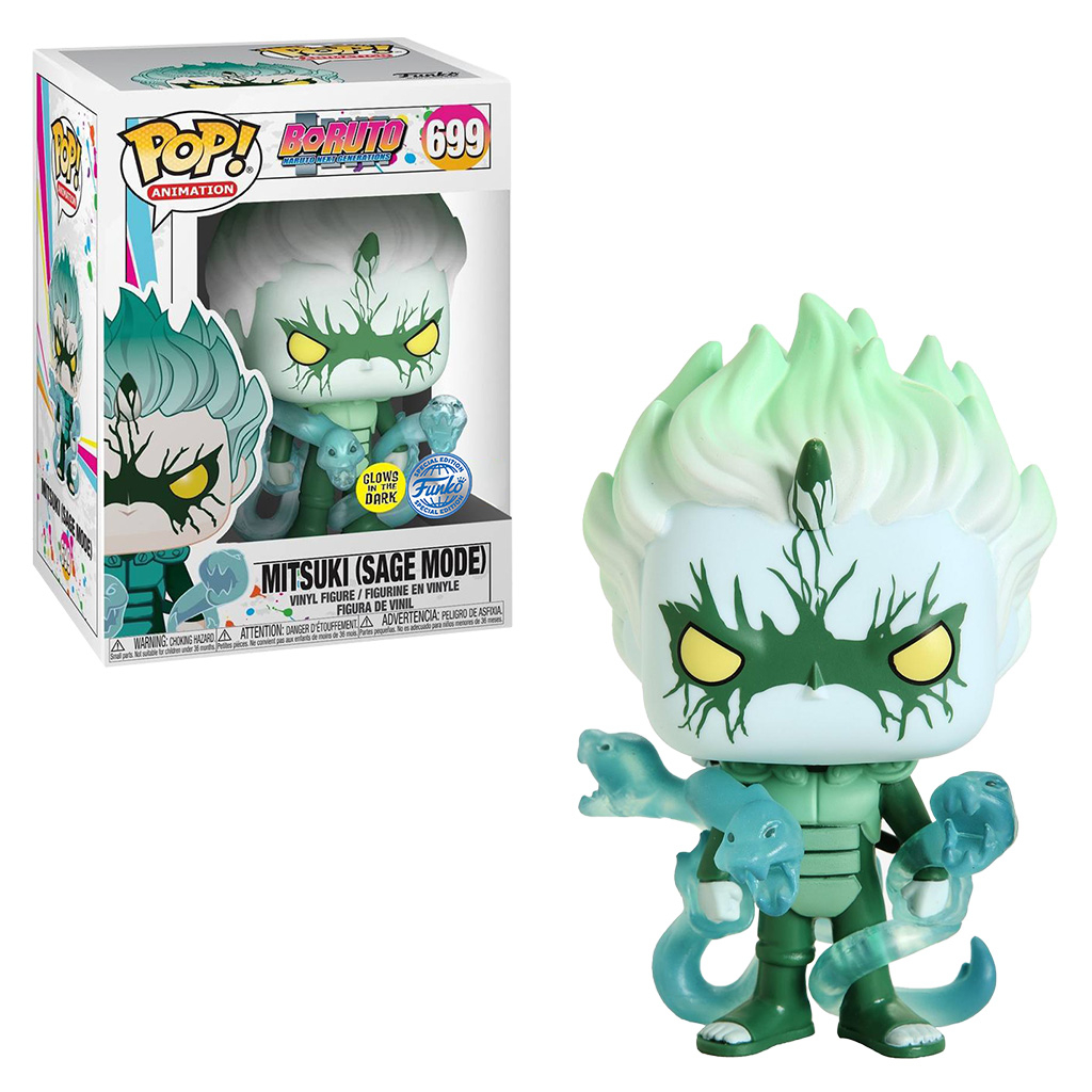 FUNKO POP ANIMATION BORUTO: NARUTO NEXT GENERATIONS EXCLUSIVE - MITSUKI (SAGE MODE) 699 NOVO ORIGINAL