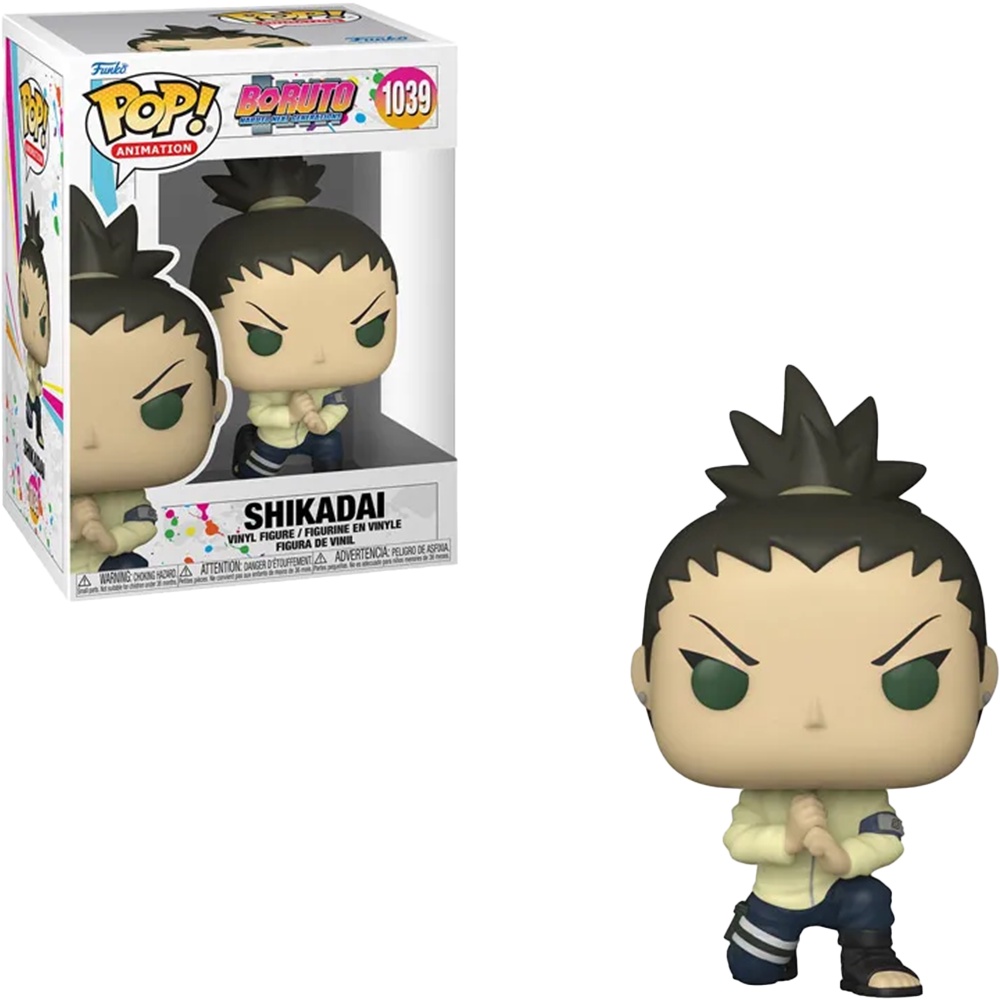 FUNKO POP BORUTO: NARUTO NEXT GENERATIONS - SHIKADAI 1039 NOVO ORIGINAL