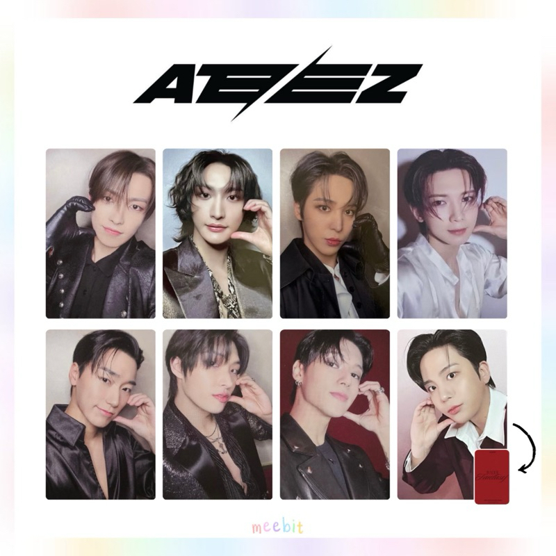 Kit Photocards ATEEZ “IN YOUR FANTASY” - Golden Hour Part.3 - Fanmade - Kpop Lomo Selca Atiny