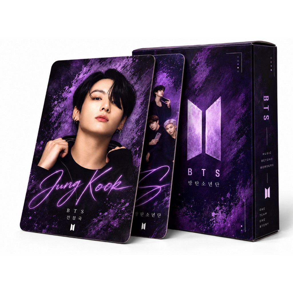 10 Photocards BTS Exclusivos -  Jimin V J-Hope Jung Kook Suga Jin RM Army cartão lomo kpop